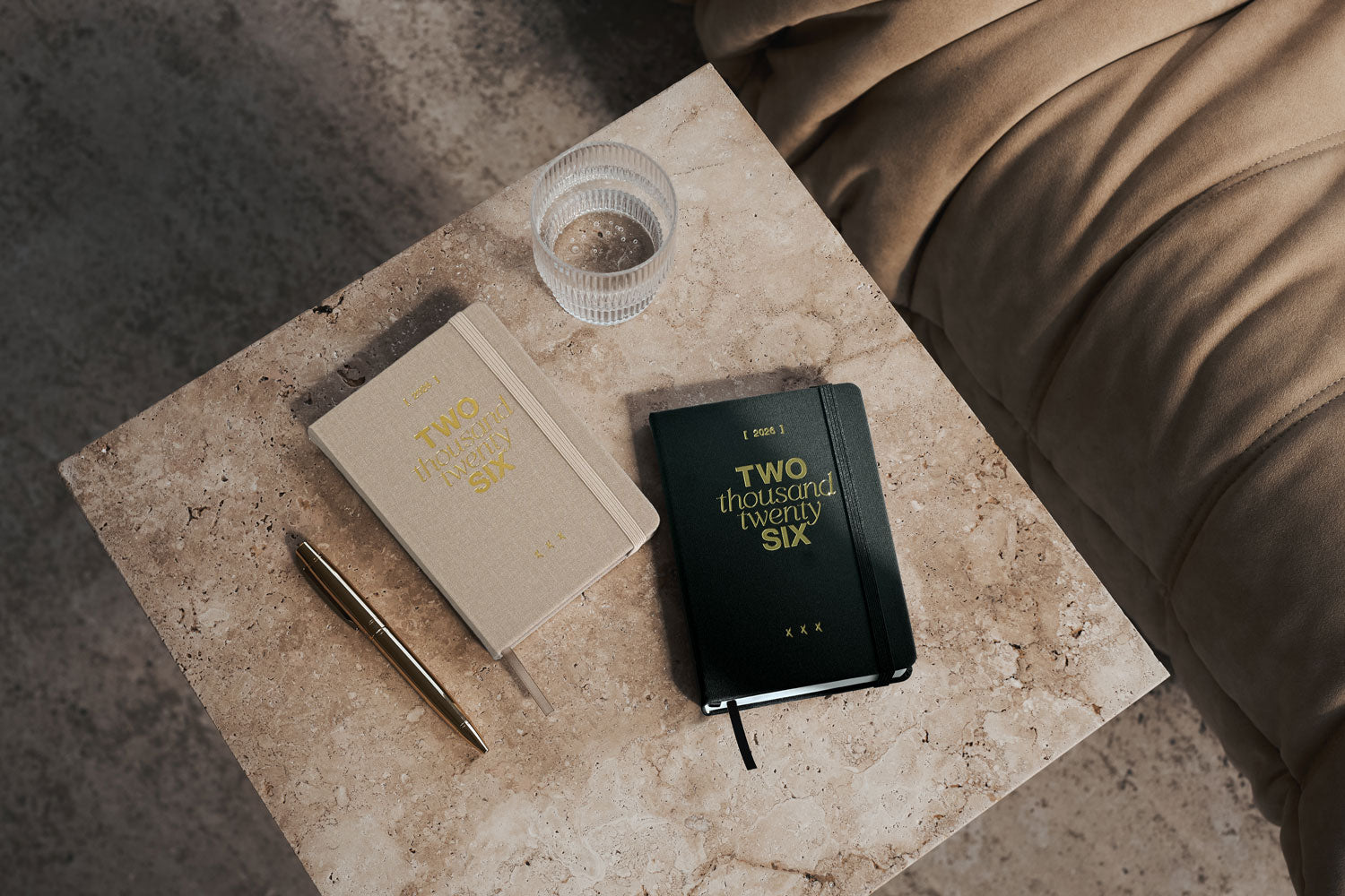 Taschenkalender 2026 | A6 | schwarz