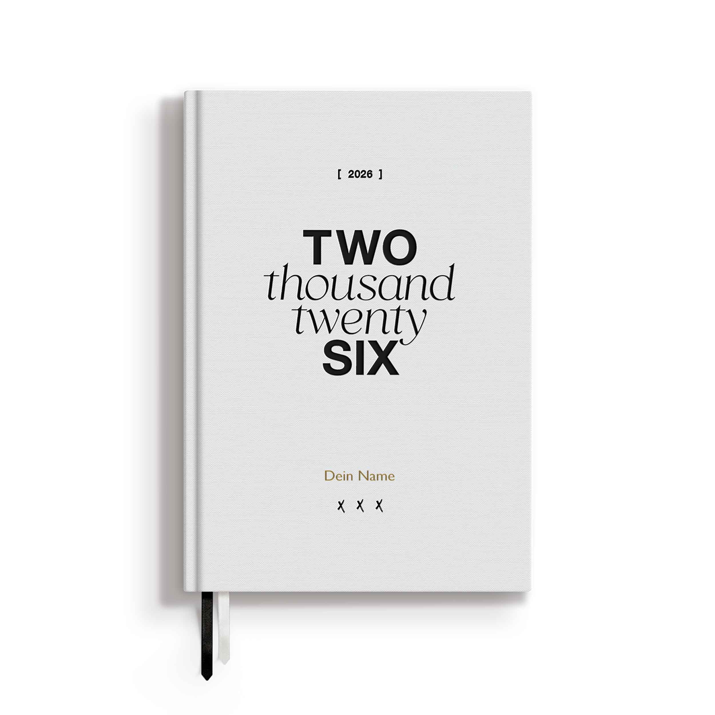 Kalender-Jahresplaner-2026 | Clean White | A5 | Pre-Order