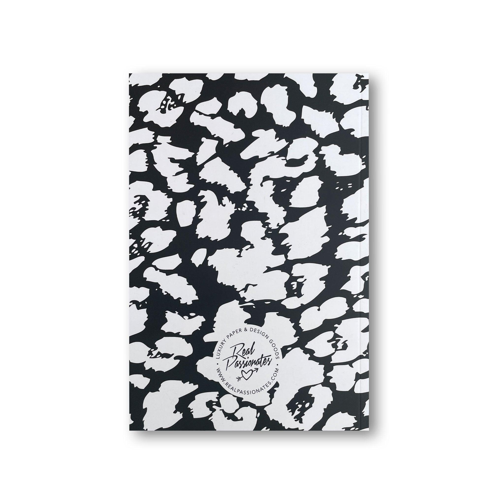 Notizbuch Leopard, A5, linierte Seiten