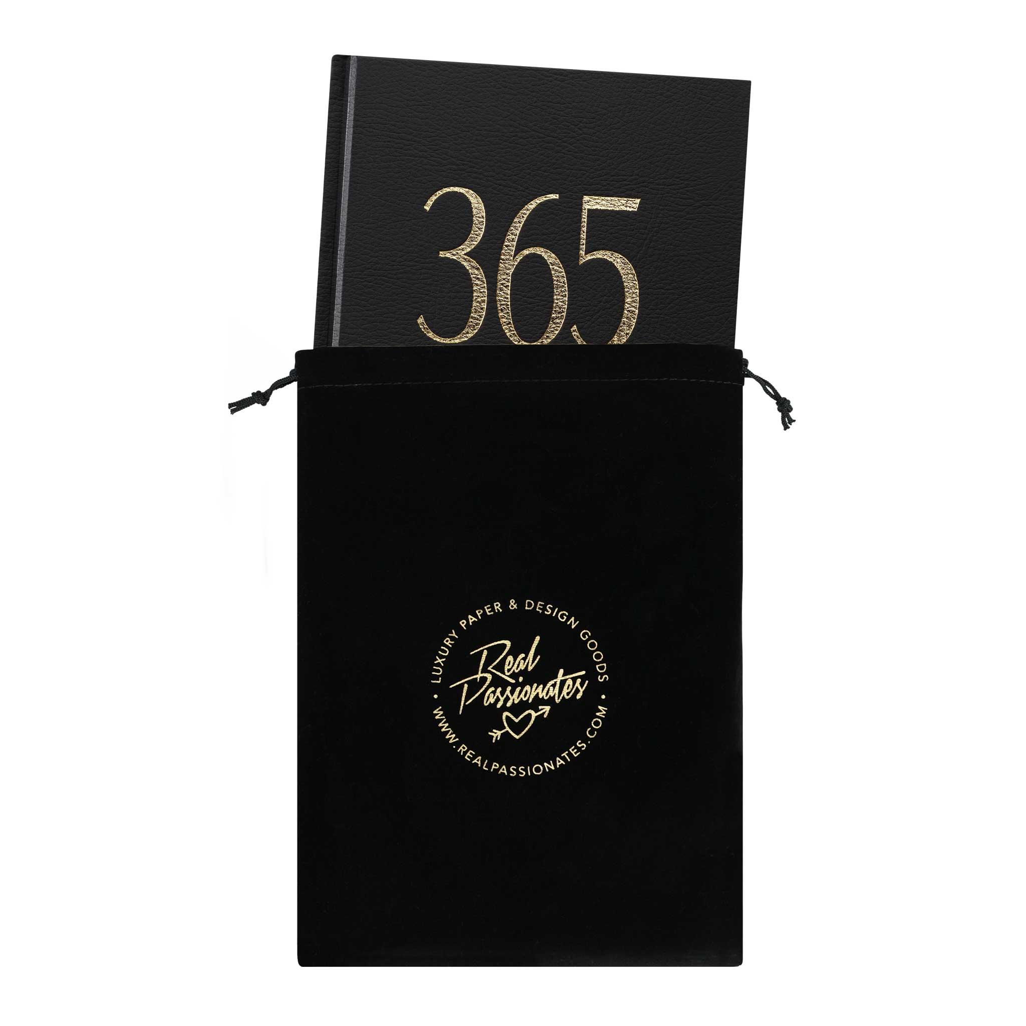 Notebook / Diary 365 | A5 | Black