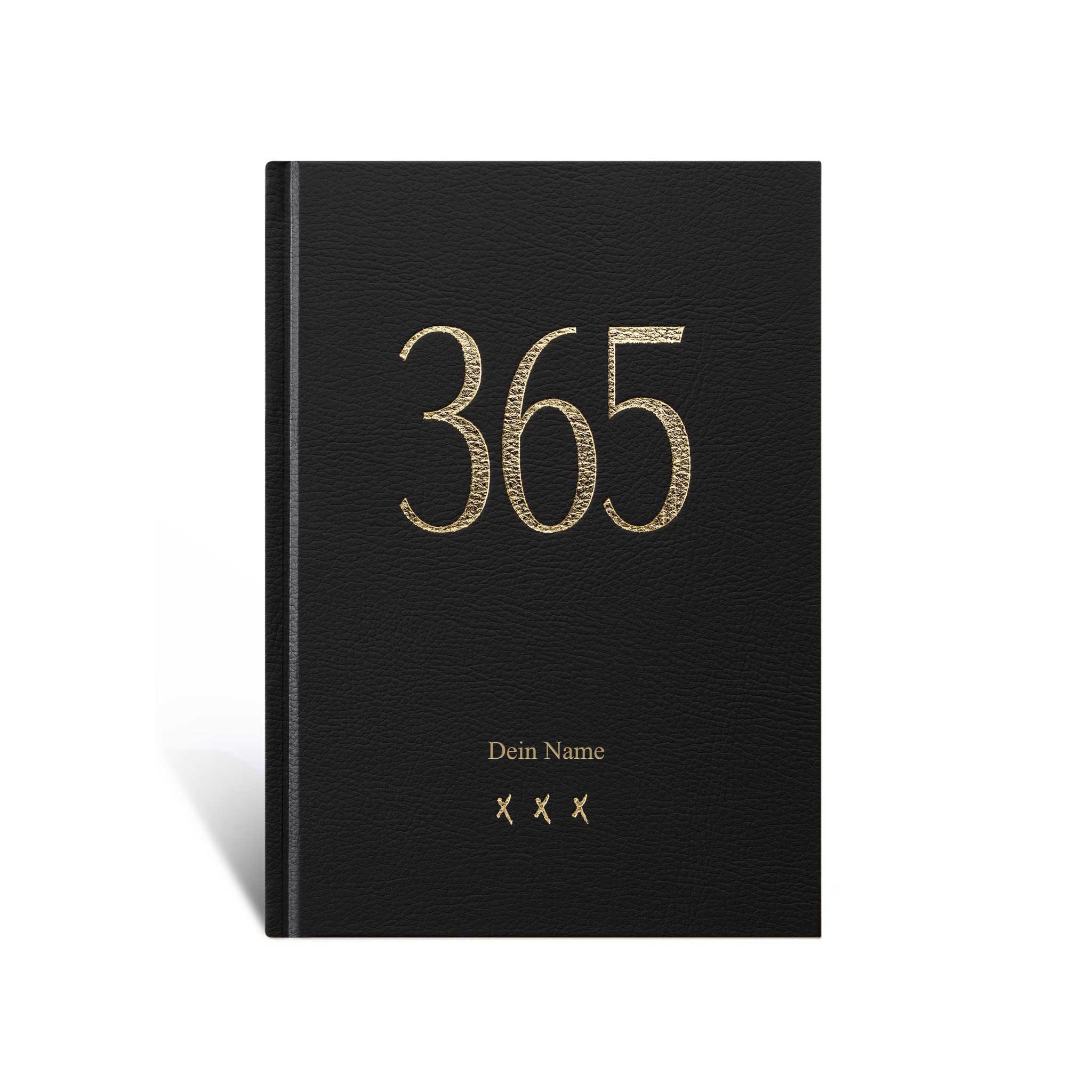 Notebook / Diary 365 | A5 | Black