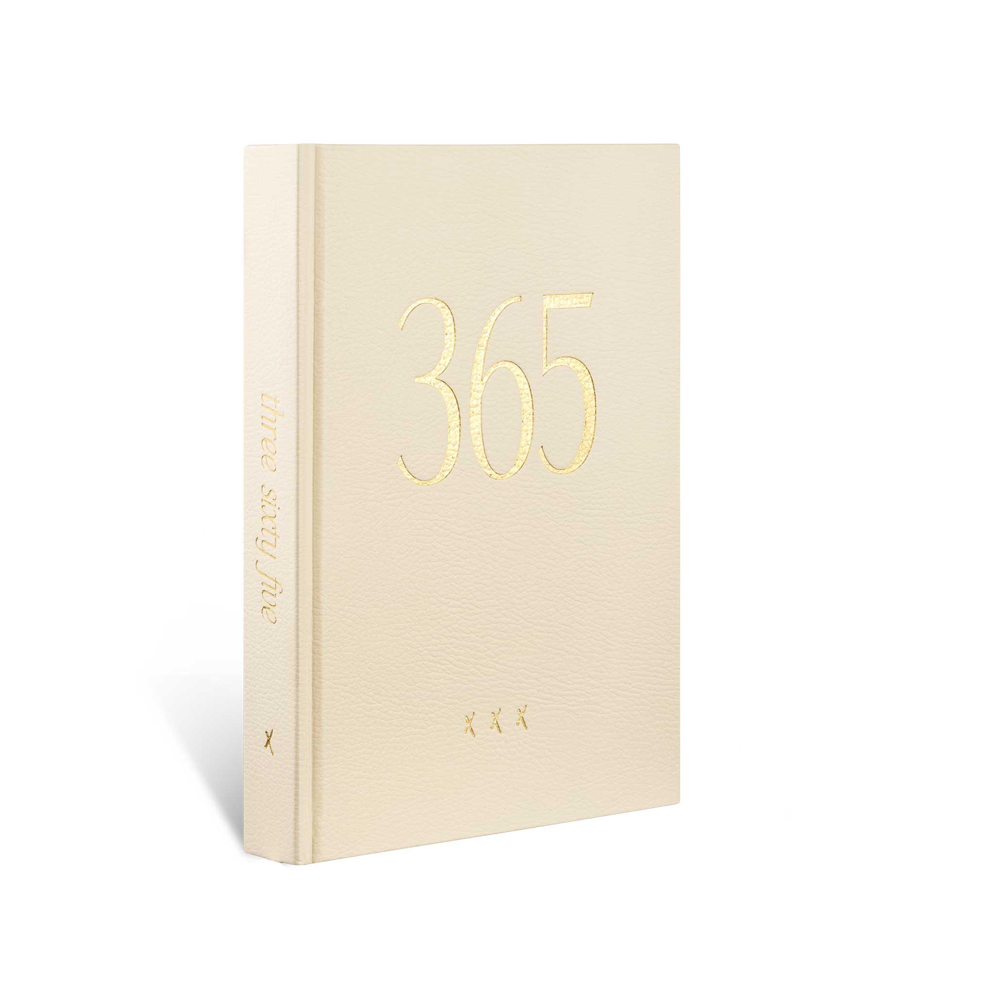 Notebook / Diary 365, A5, Cream