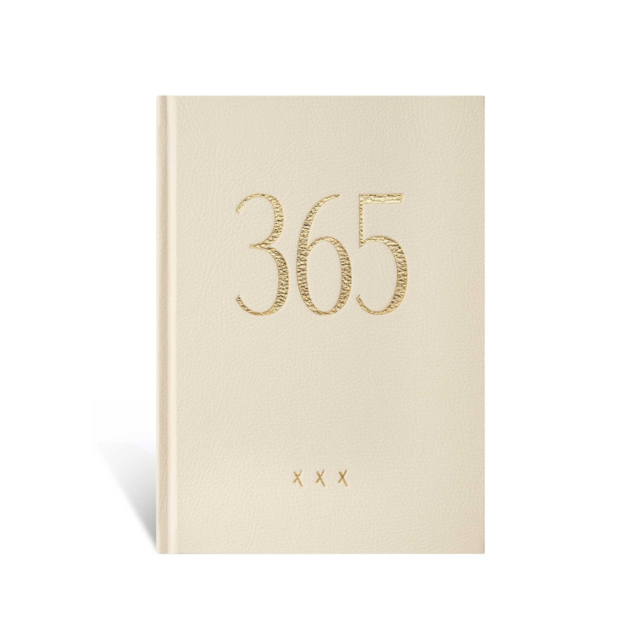 Notebook / Diary 365, A5, Cream
