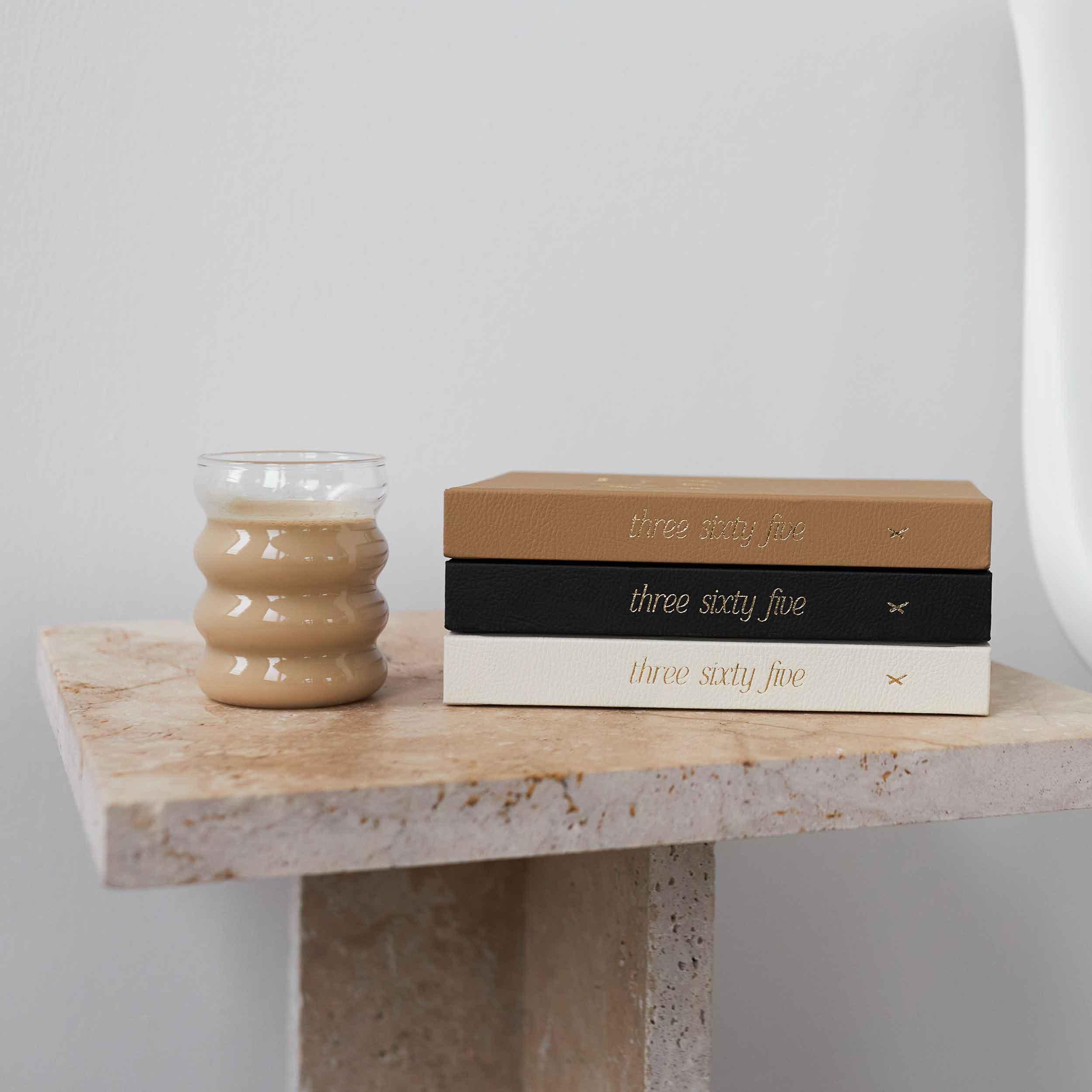 Notizbuch / Tagebuch 365, A5, Coffee