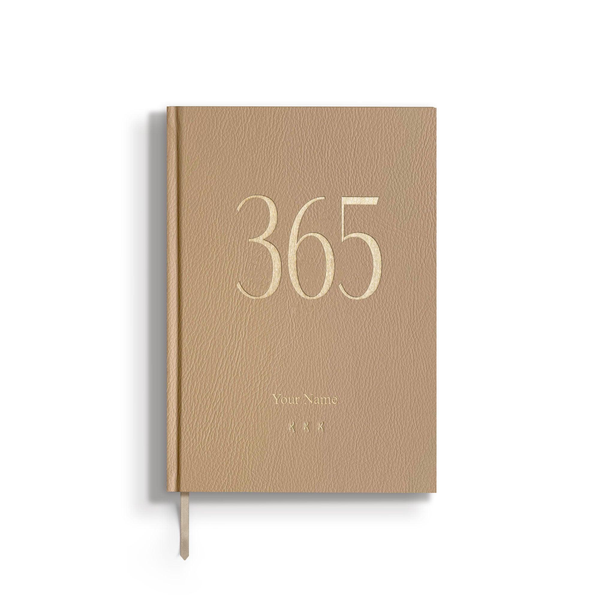 Notizbuch / Tagebuch 365, A5, Coffee