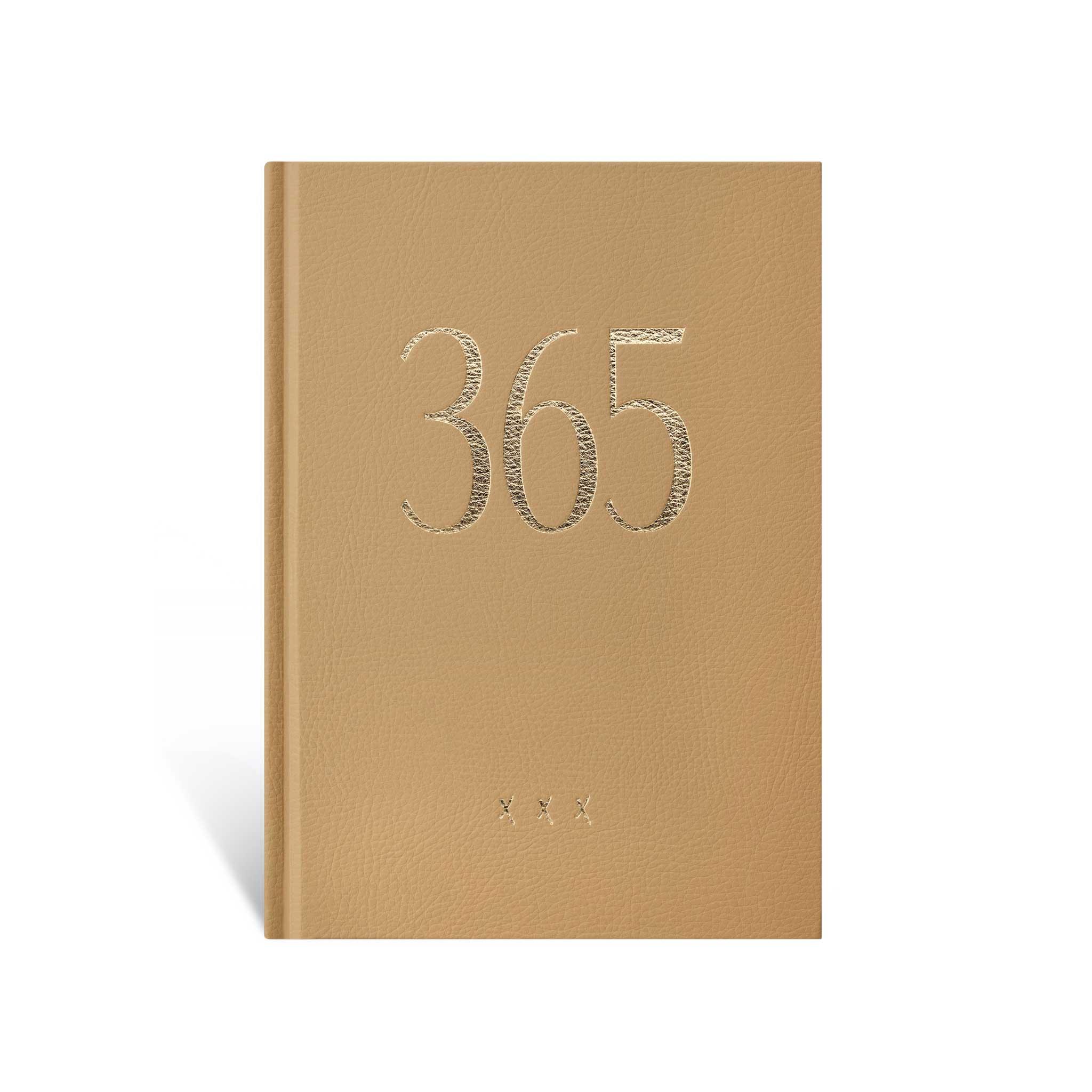 Notizbuch / Tagebuch 365, A5, Coffee