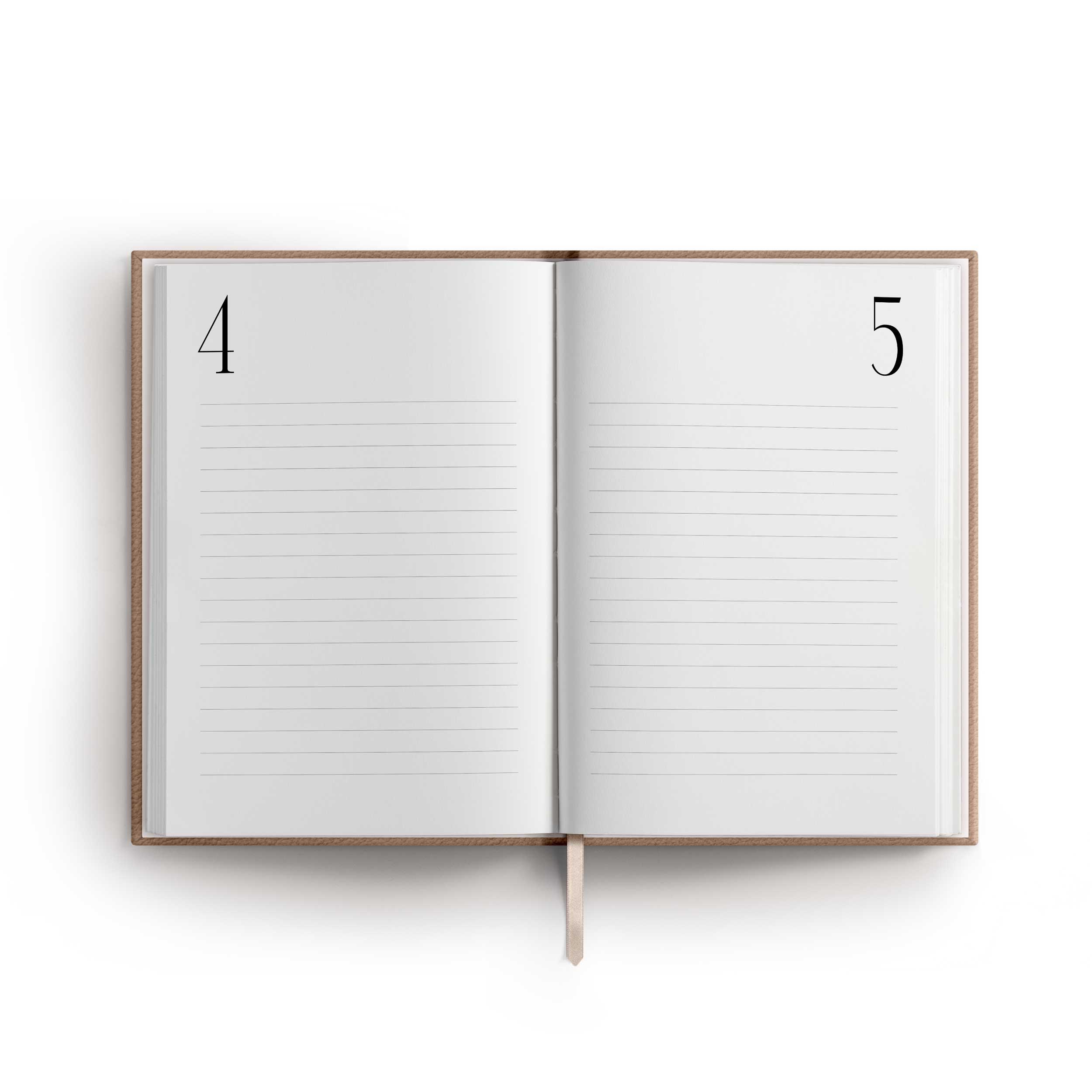 Notizbuch / Tagebuch 365, A5, Coffee