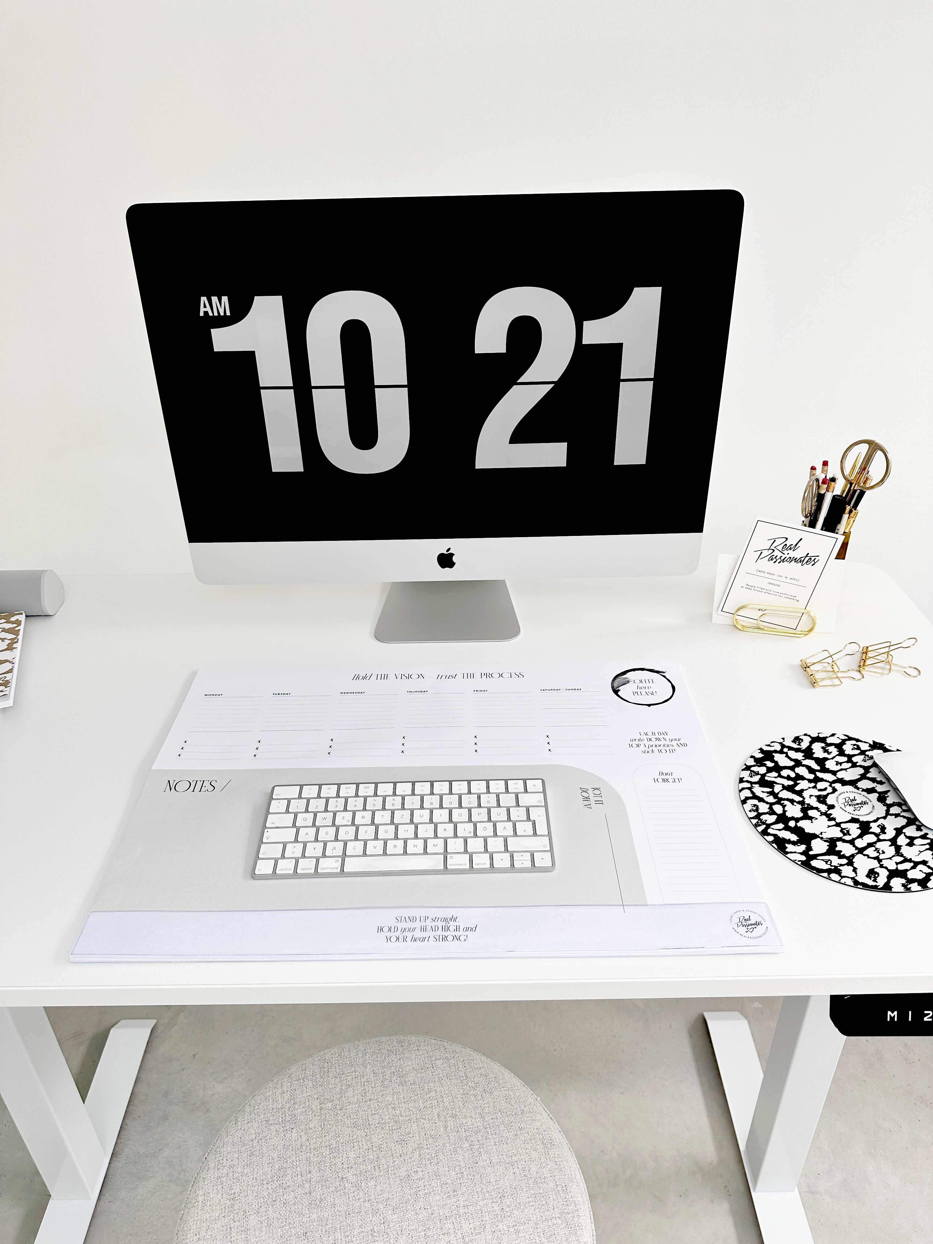 Large design desk pad, A2