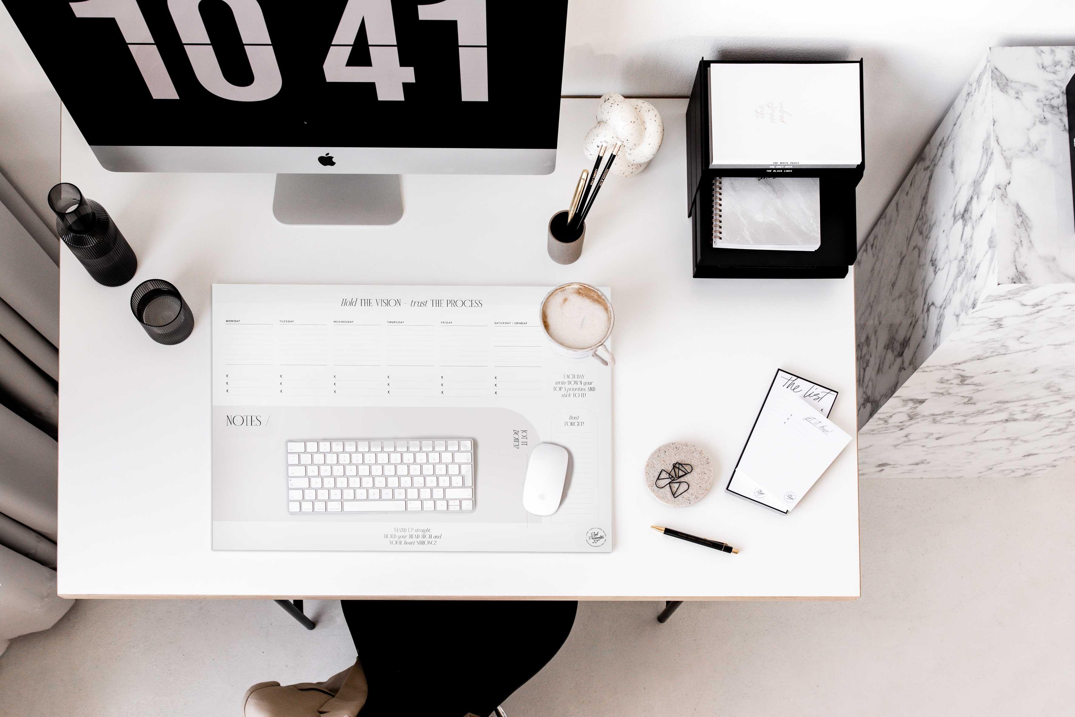 Large design desk pad, A2