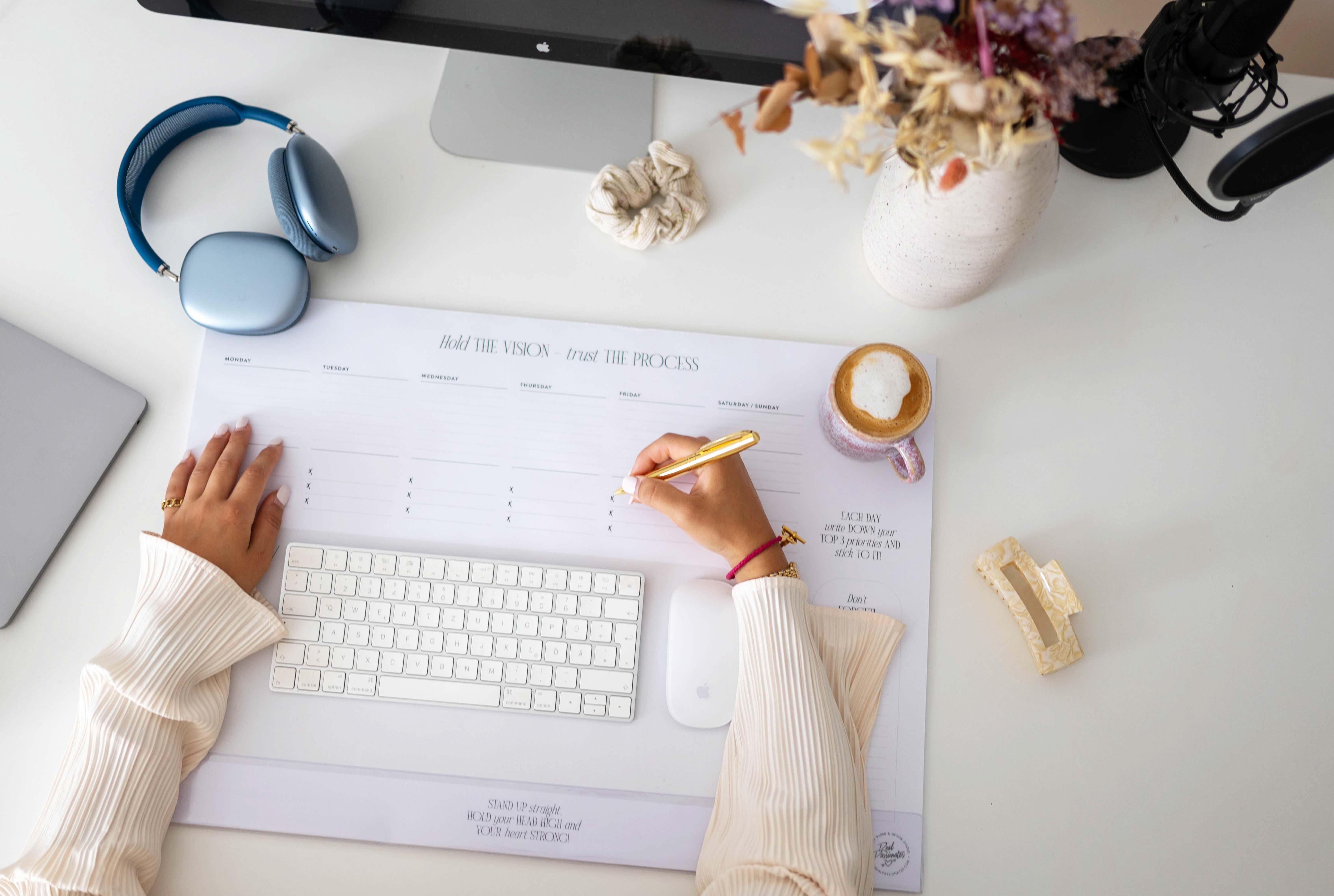 Large design desk pad, A2