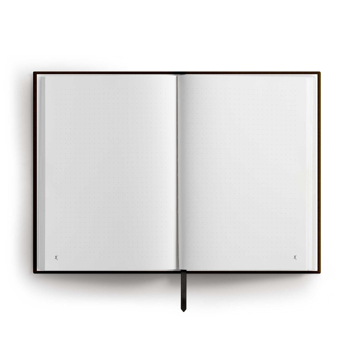 Notizbuch "Visions" | A5 | Braun / Weiss