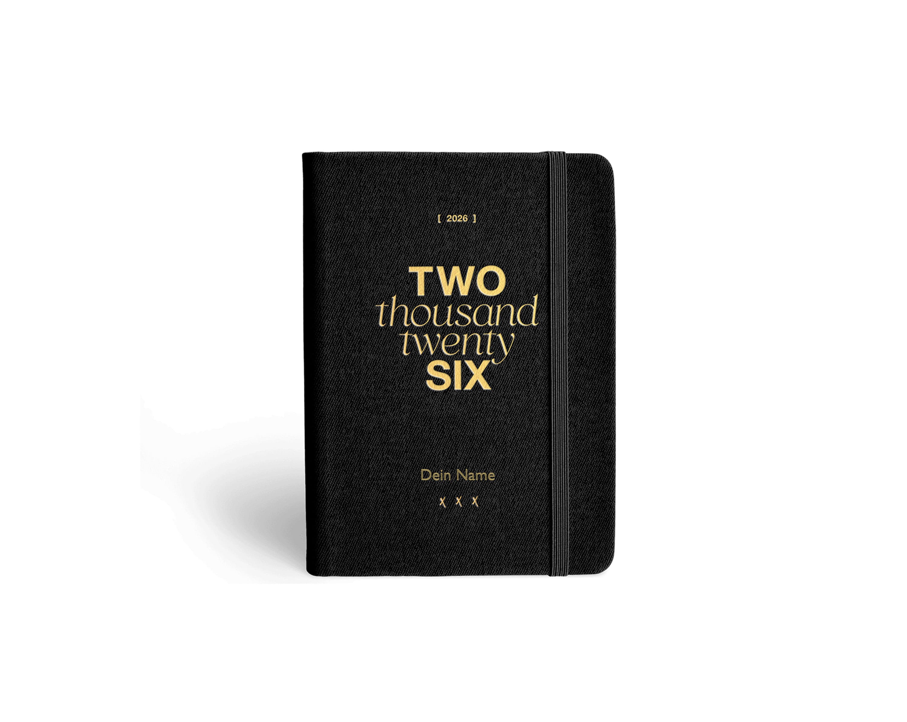 Taschenkalender 2026 | A6 | schwarz