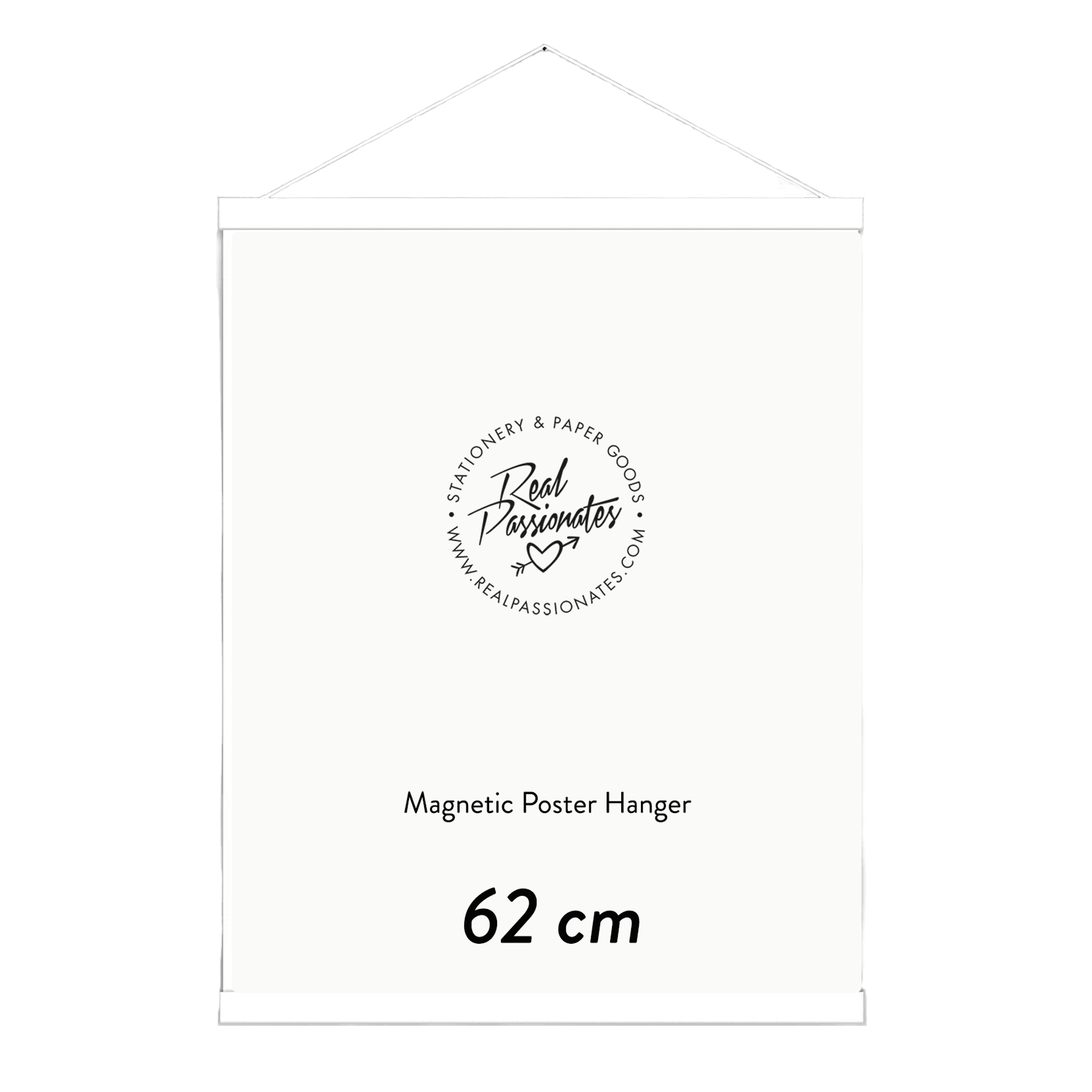 Magnetic Poster Mount for Art Prints, White, A1