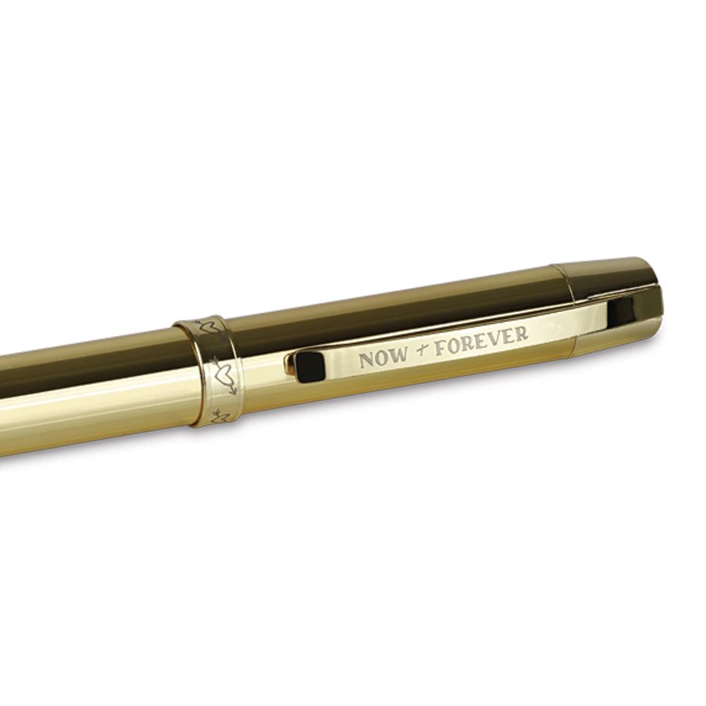 Kugelschreiber "Now + Forever", Gold