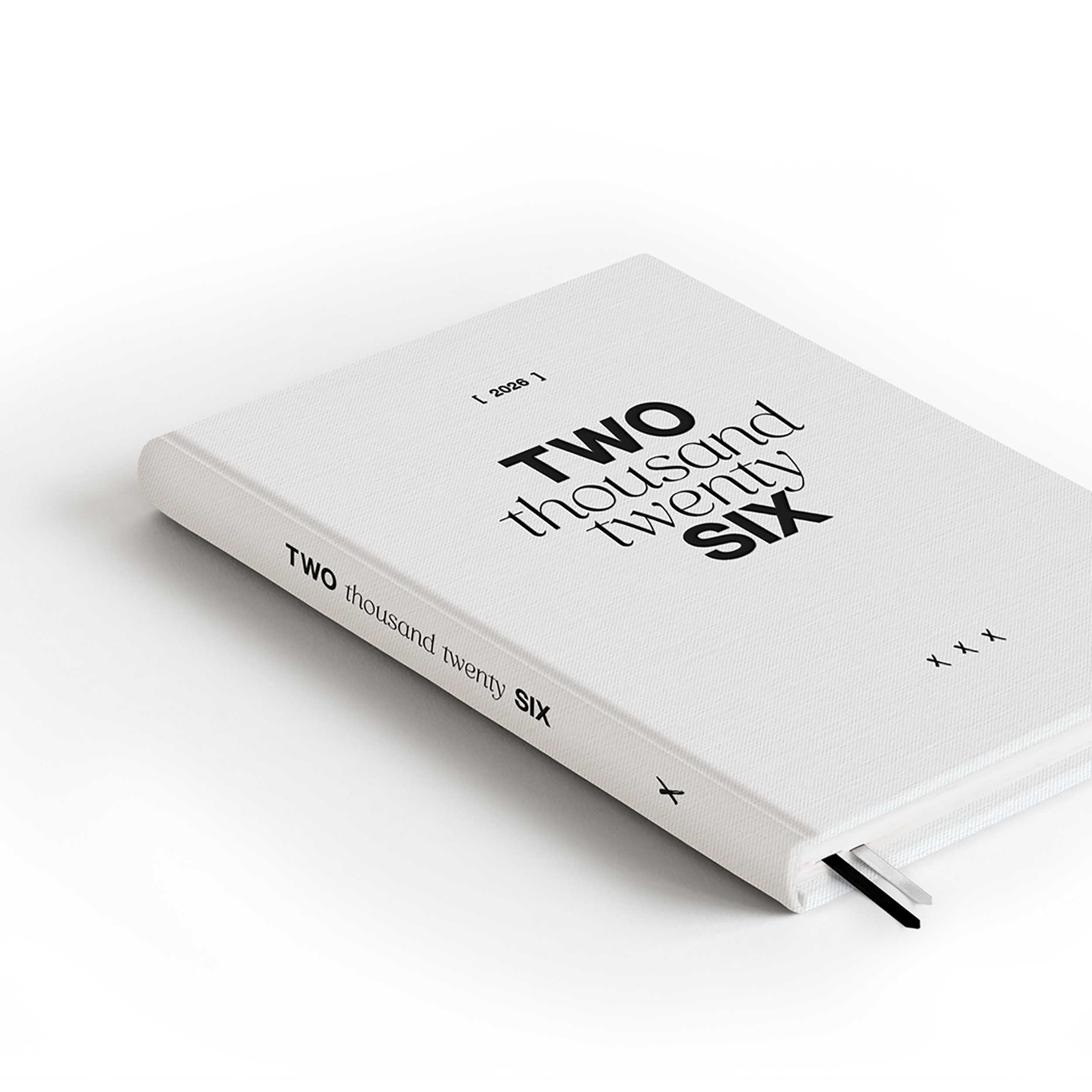 Kalender-Jahresplaner-2026 | Clean White | A5 | Pre-Order