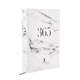 Notebook "365", A5, Marble White