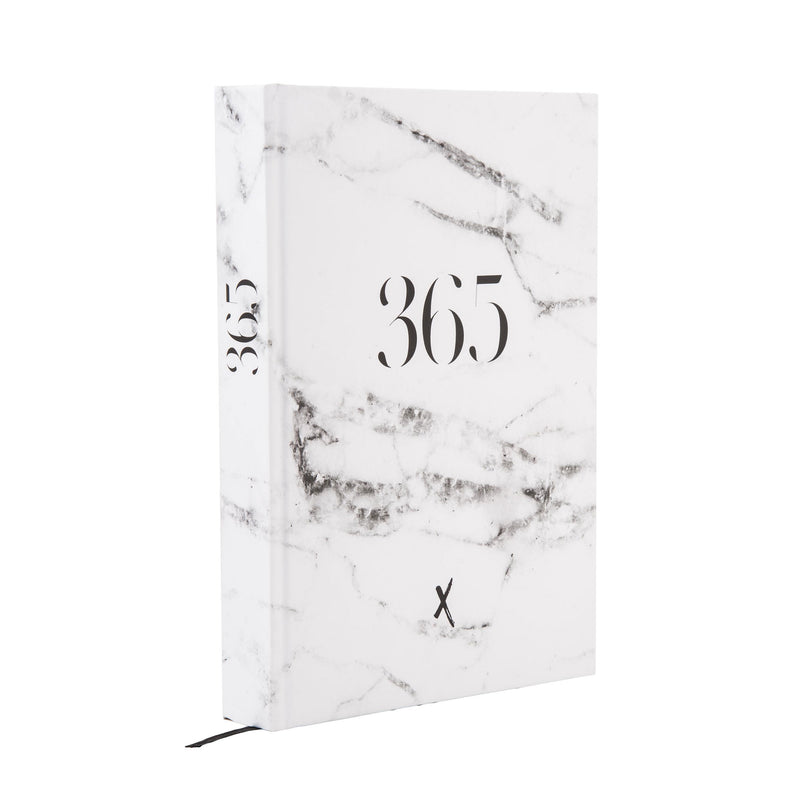 Notebook "365", A5, Marble White