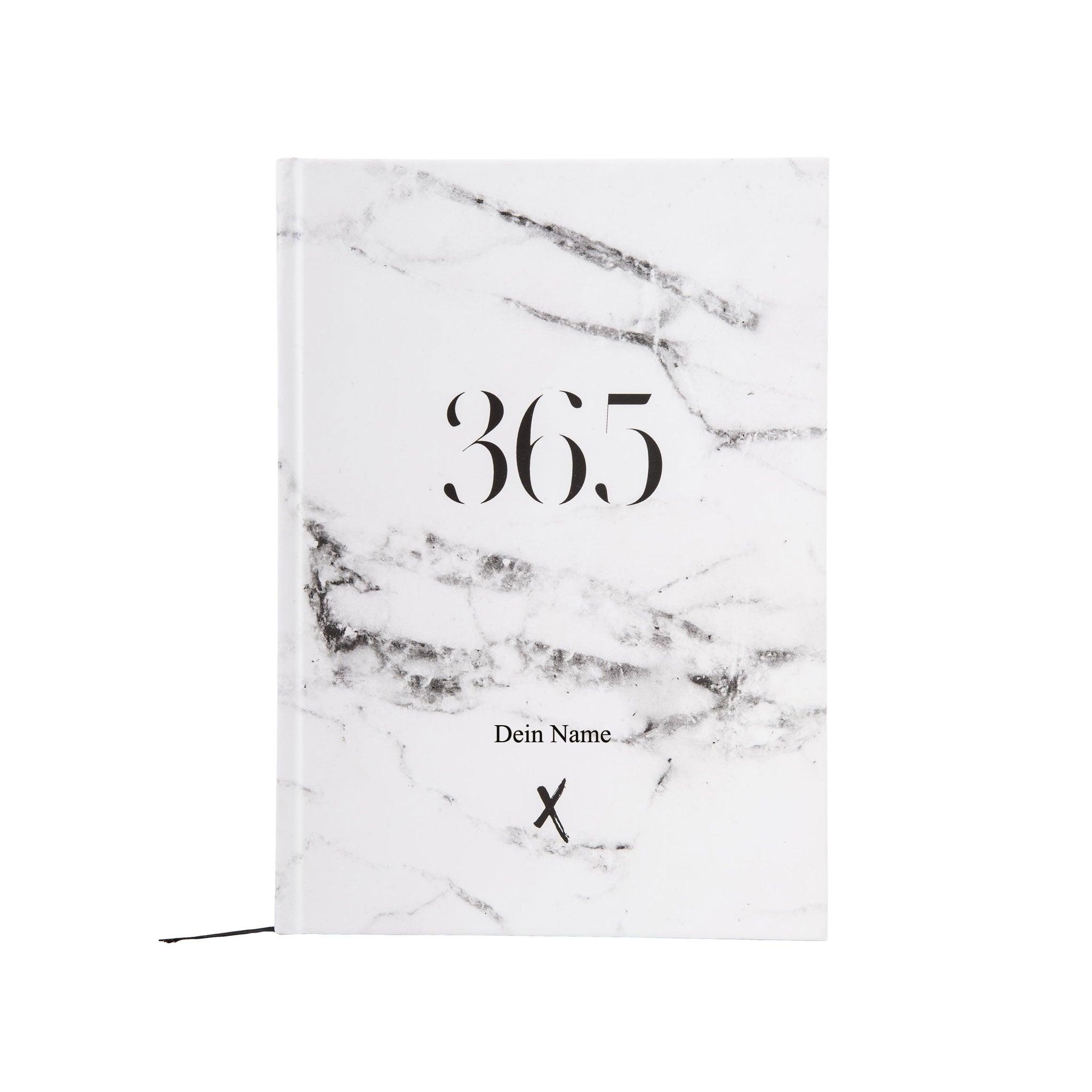 Notebook "365", A5, Marble White