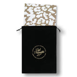 Notizbuch, "White Pages", Leopard, A5, blanko Seiten