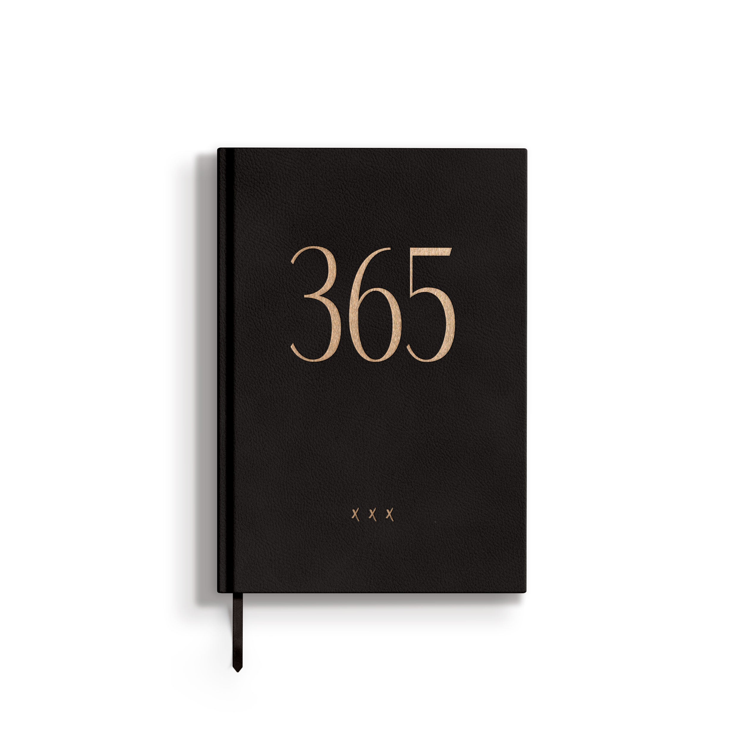 Notebook / Diary 365 | A5 | Black 