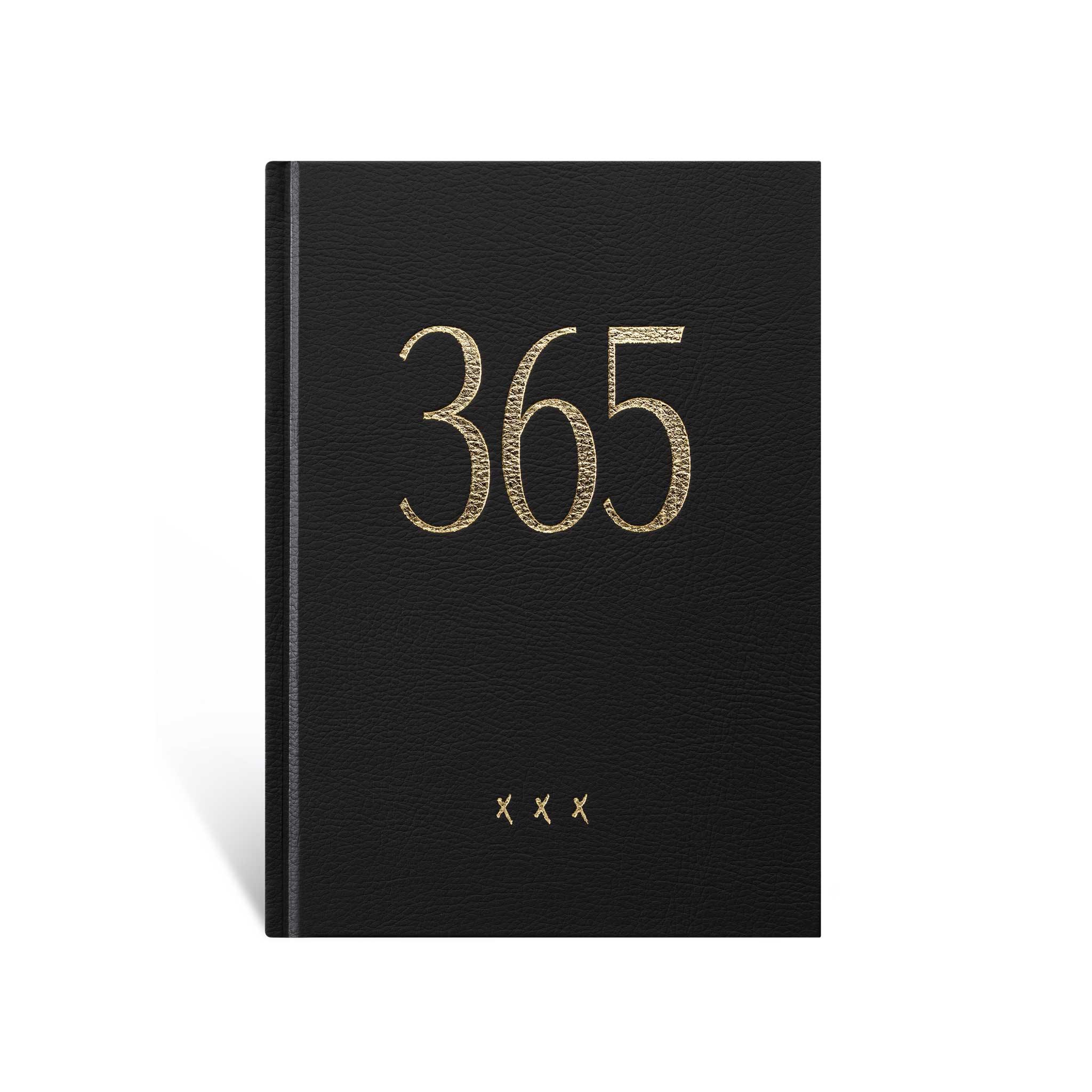 Notebook / Diary 365 | A5 | Black 