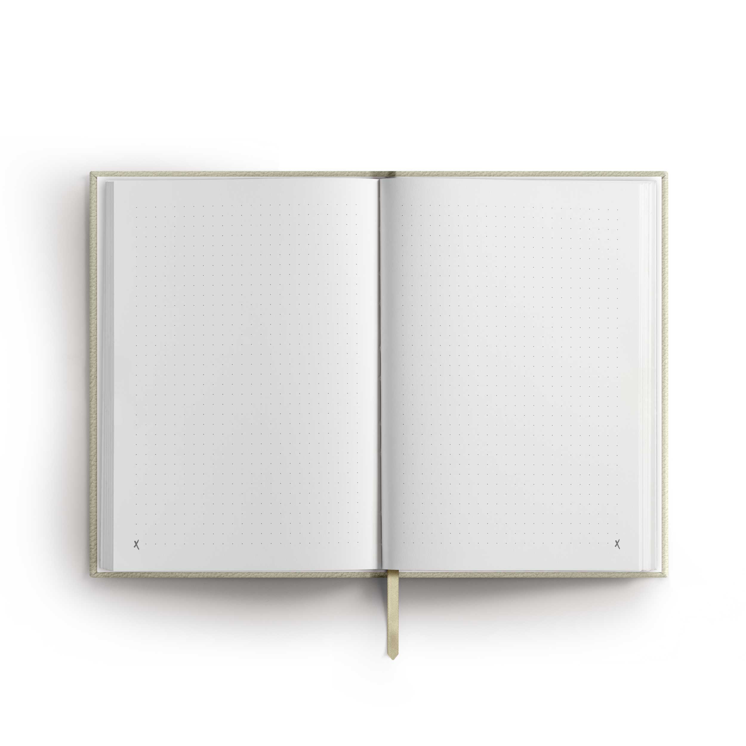 Notebook "Killer Ideas", A5, Cream / Gold, faux leather