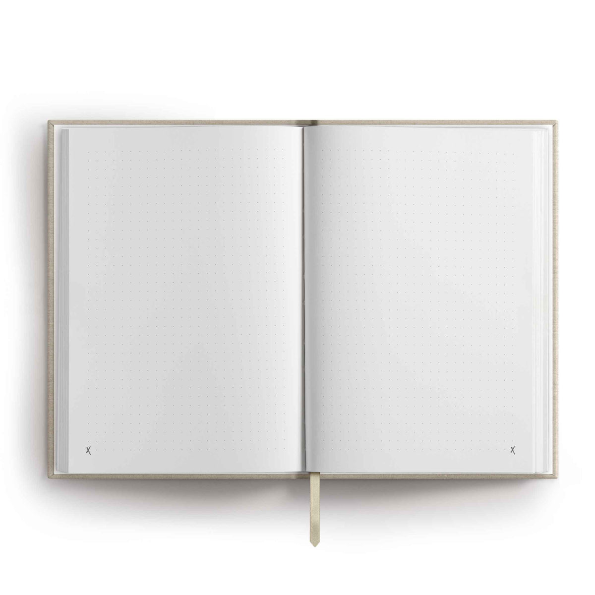 Personalisiertes Notizbuch „MAKE IT YOURS“ | A5 | Beige / Gold