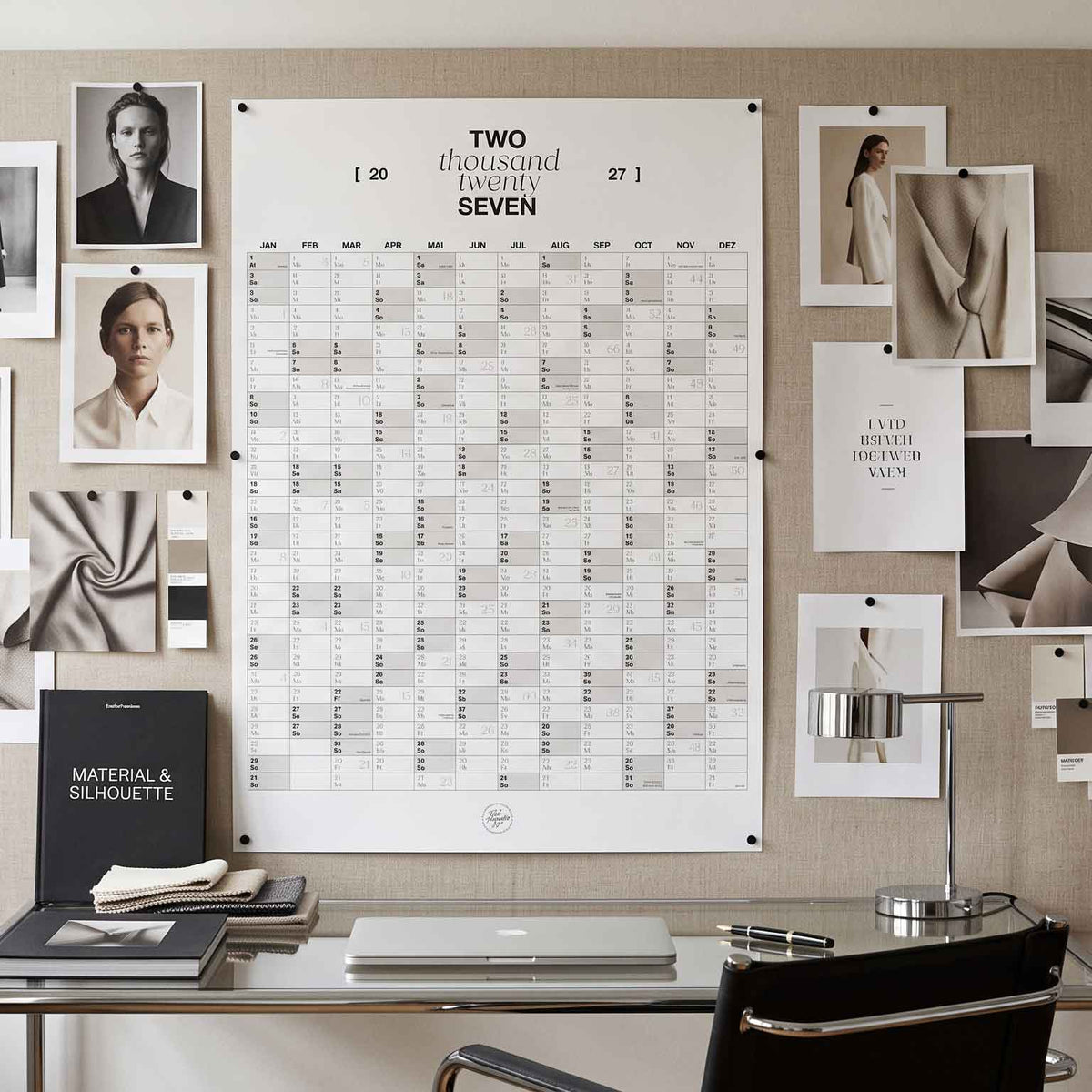 Wandkalender 2027 | A1 | Jahresübersicht