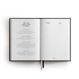 Kalender 2023 | A5, schwarz/gold