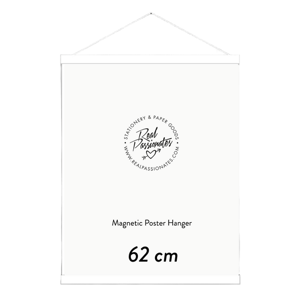 Magnetic Poster Mount for Art Prints, White, A1