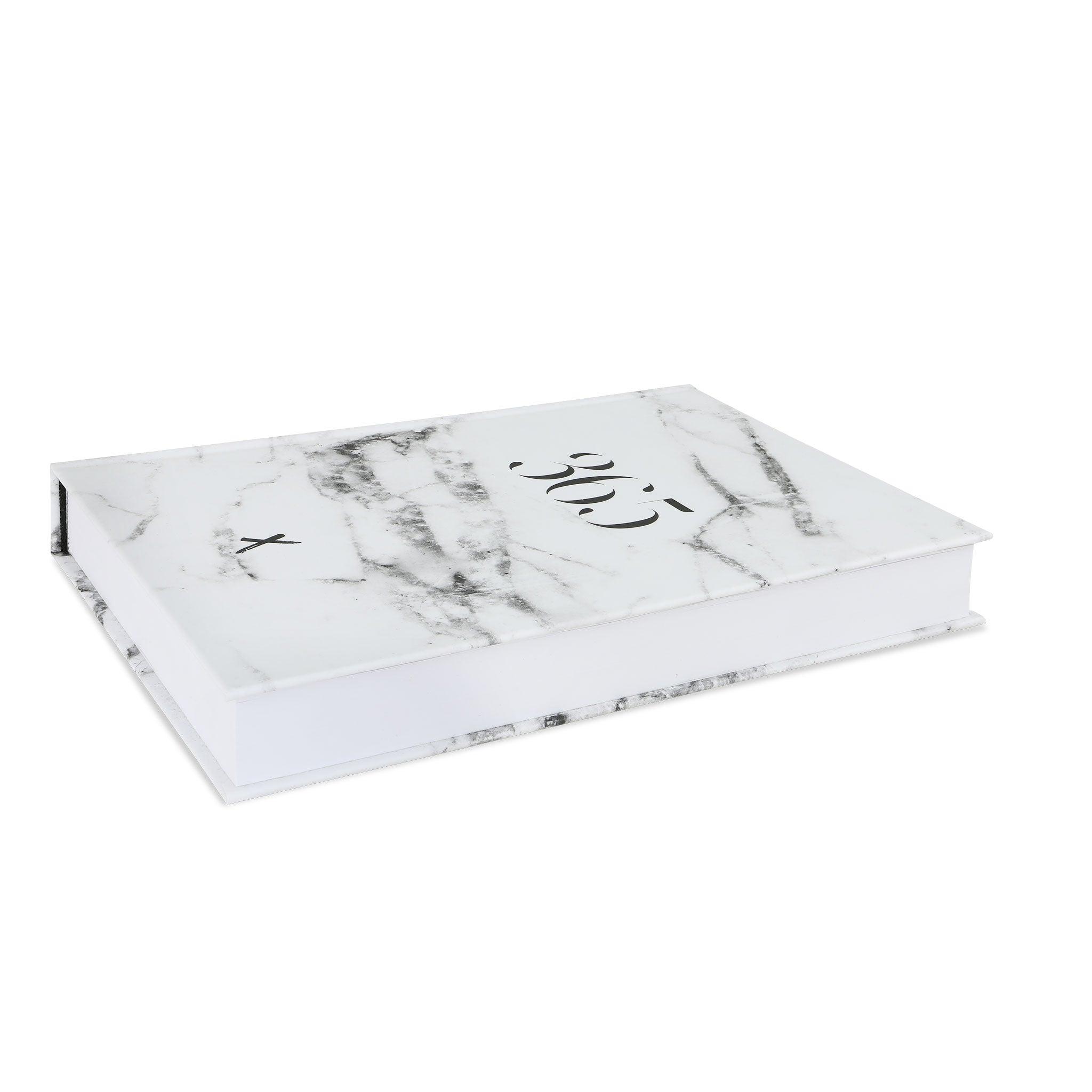 Notebook "365", A5, Marble White