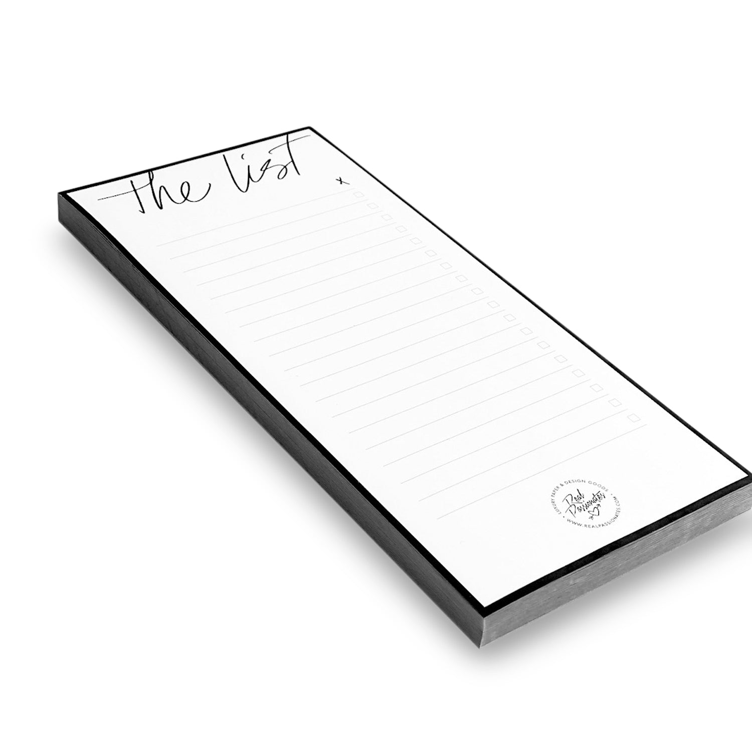 Notepad To Do List "Monochrome", 105 x 210 mm