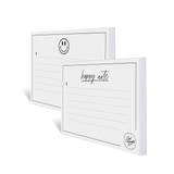 Notepad Set "Happy", A6, White