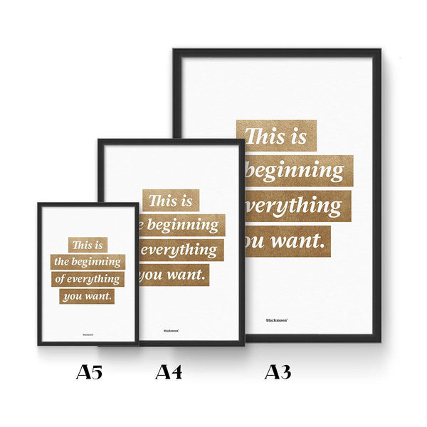 Art Print "The beginning"
