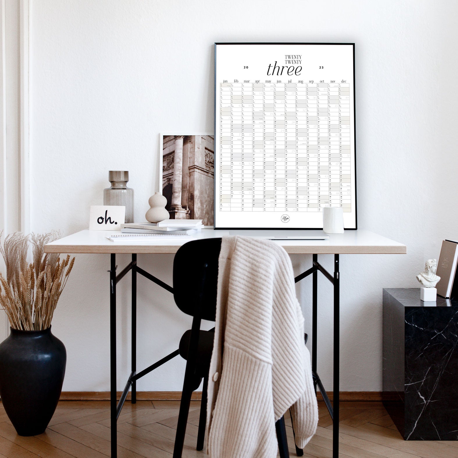 Large Wall Calendar 2023, A1
